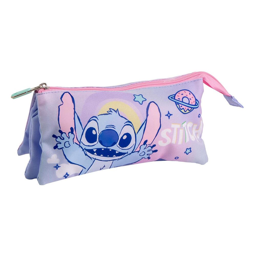 Estojo triplo Stitch Disney