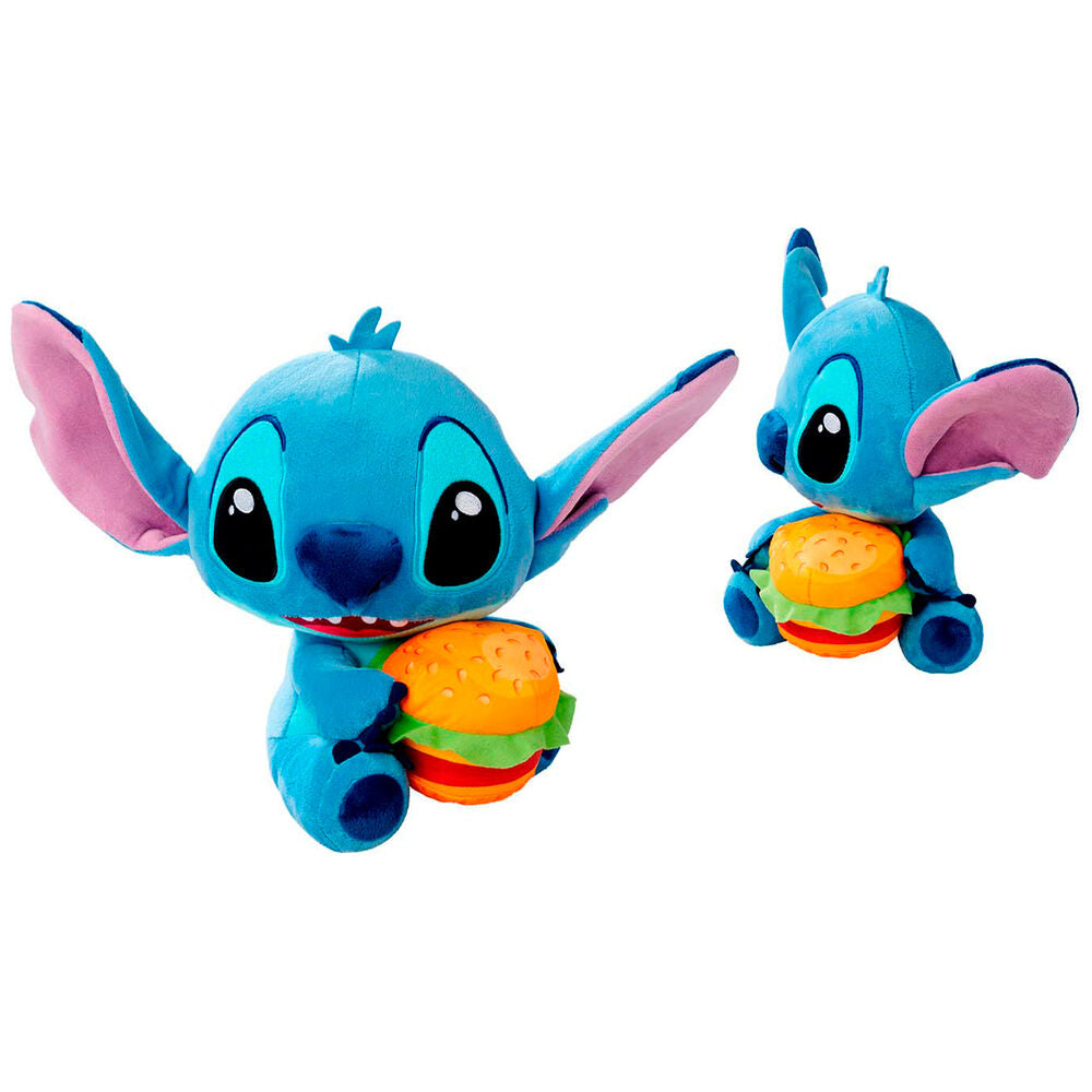 Peluche Stitch Hambúrguer da Disney 25cm
