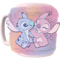 Caneca + capa de peluche Stitch & Angel Disney 440ml