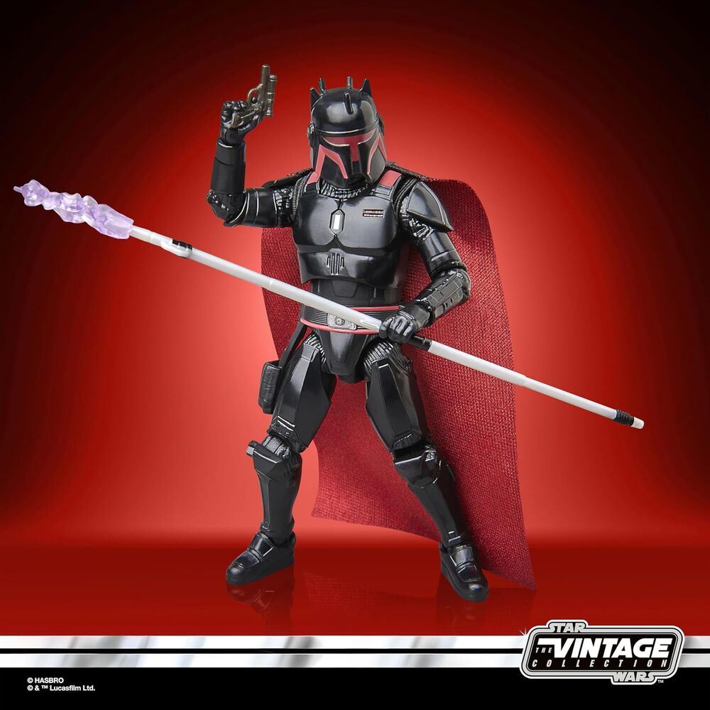 Figura Moff Gideon Dark Trooper Armor The Mandalorian Star Wars 9,5 cm - imagem 3