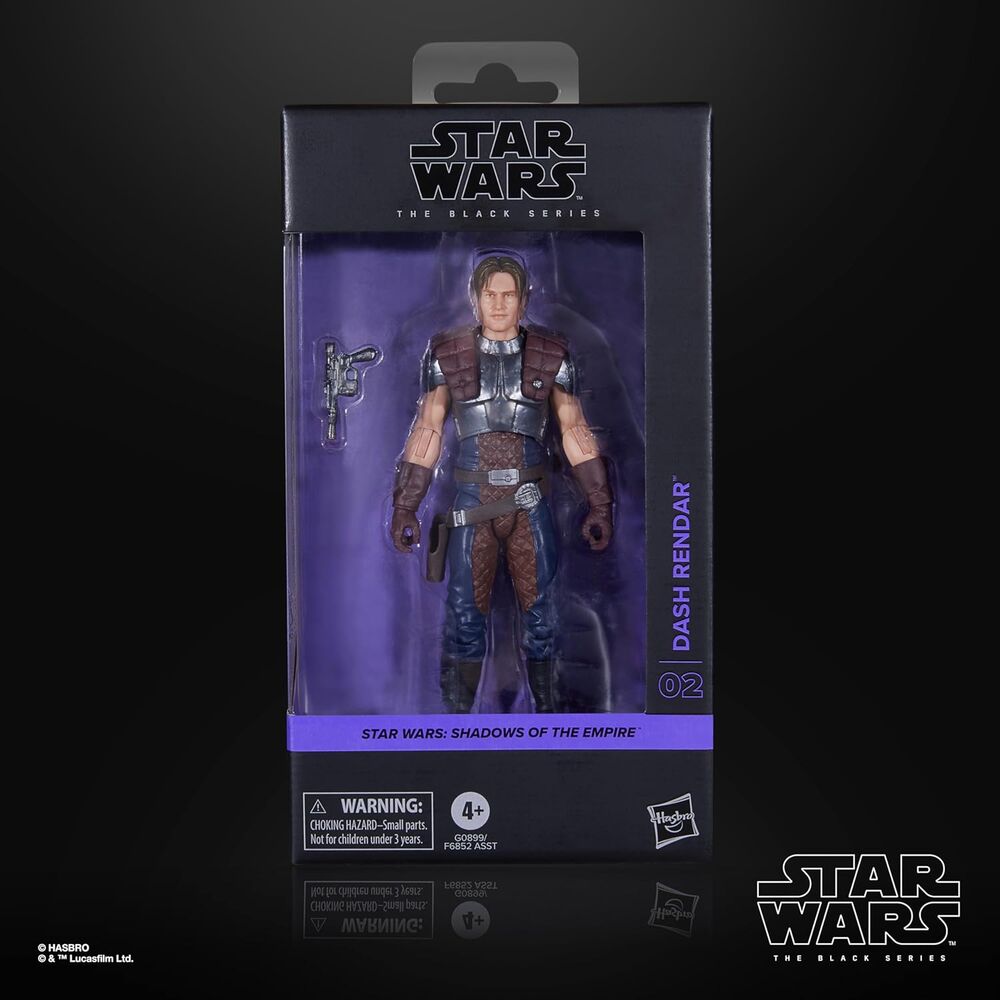 Figura Dash Rendar Sombras del Imperio Star Wars 15 cm - imagem 2
