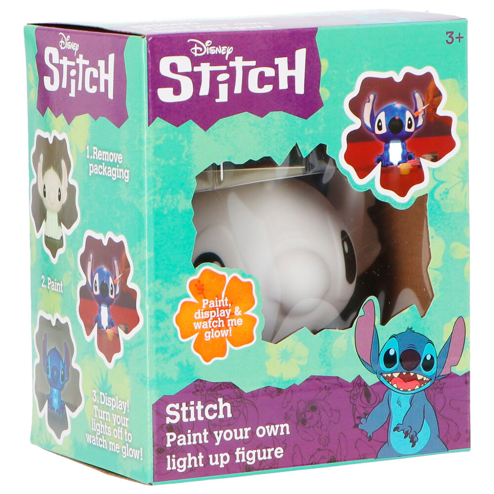 Candeeiro 3D para pintar Stitch da Disney