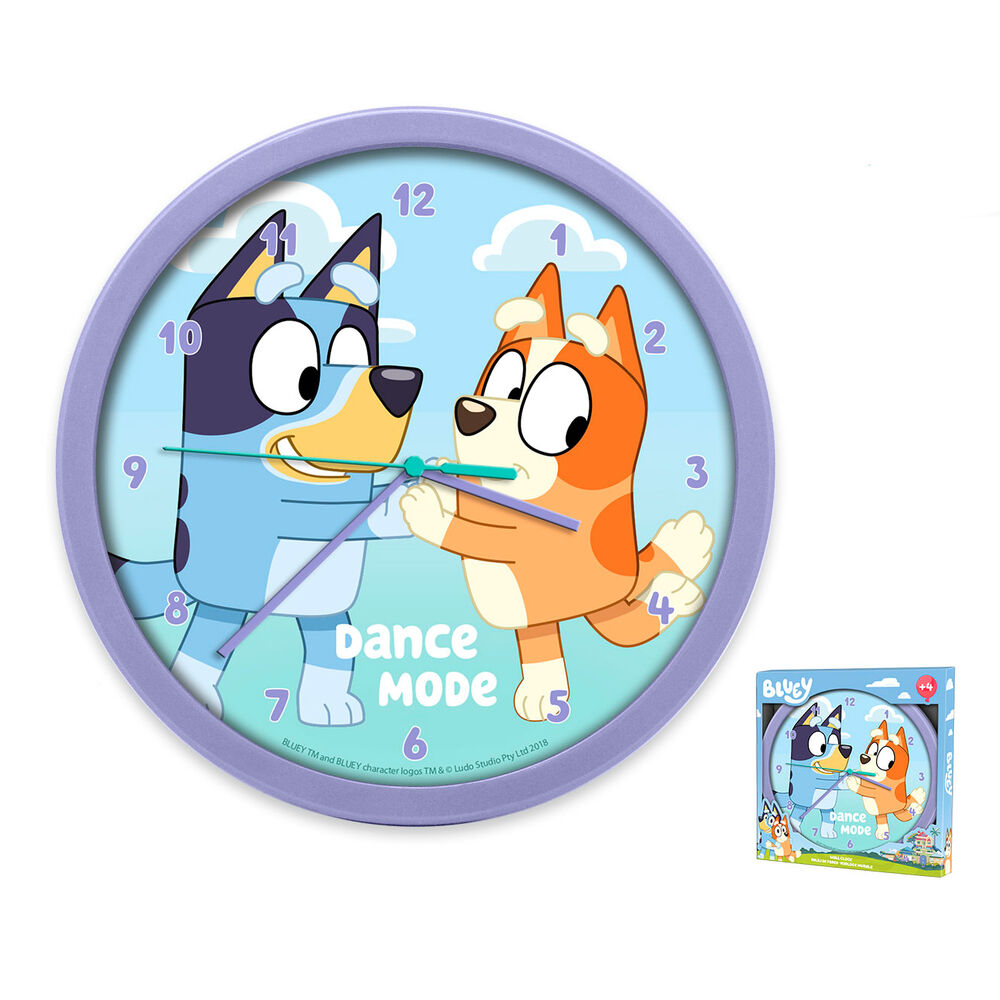 Relógio de Parede Bluey 25 cm