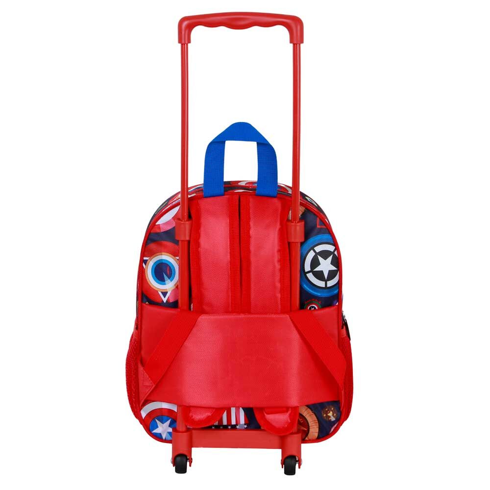 Trolley 3D Patriot Capitão America Marvel 34cm