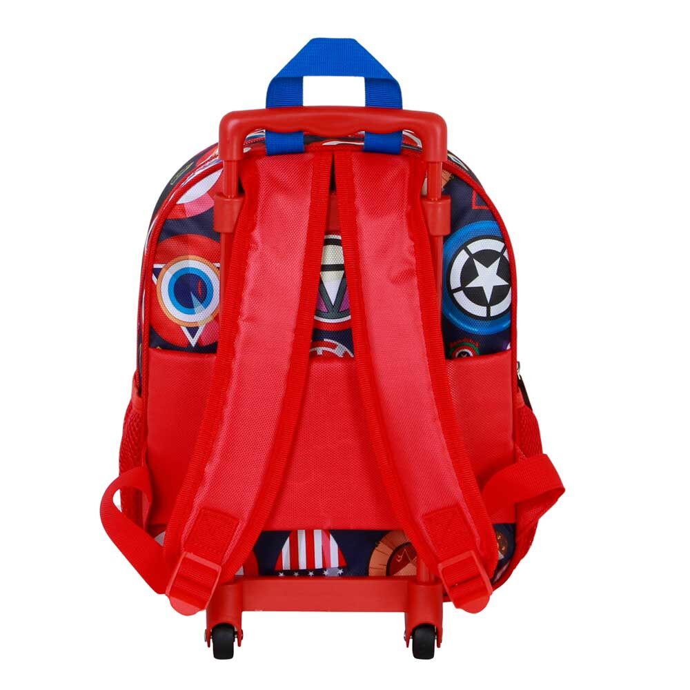 Trolley 3D Patriot Capitão America Marvel 34cm