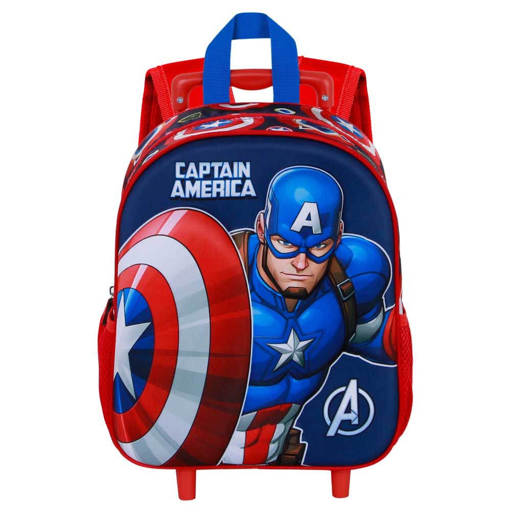 Trolley 3D Patriot Capitão America Marvel 34cm