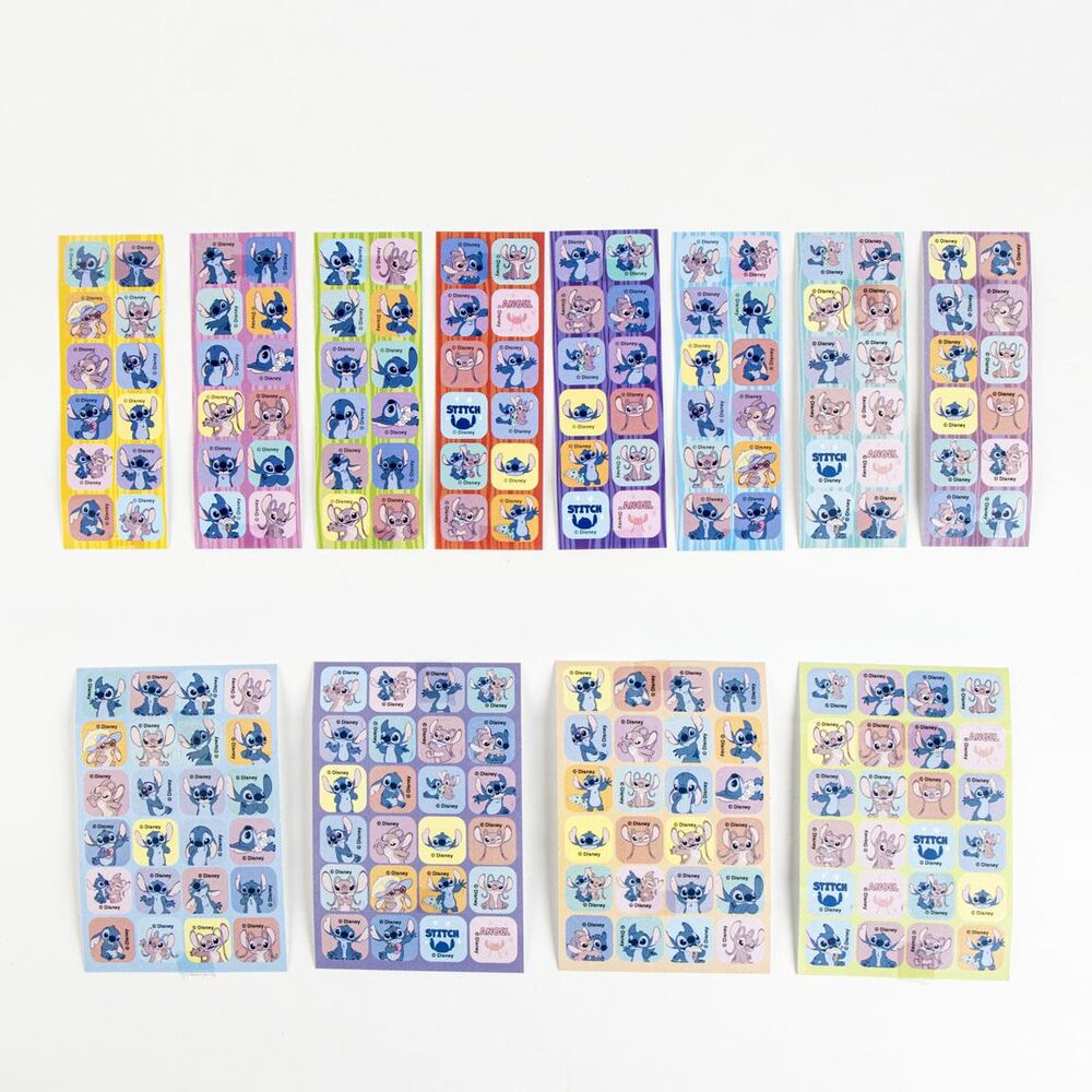 Conjunto de autocolantes Stitch Disney com 1000 peças