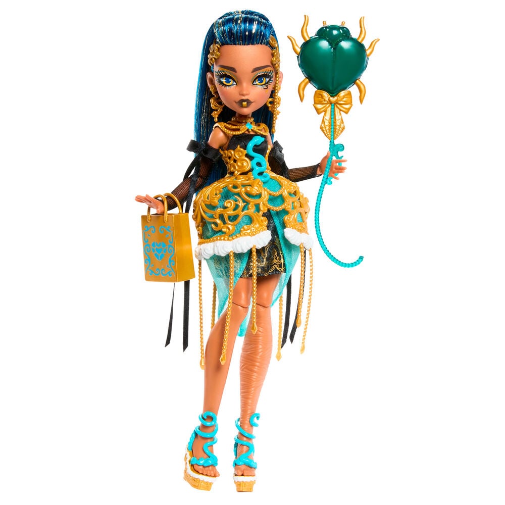 Boneca Cleo De Nile Scary Sweet Birthday 1600 Monster High