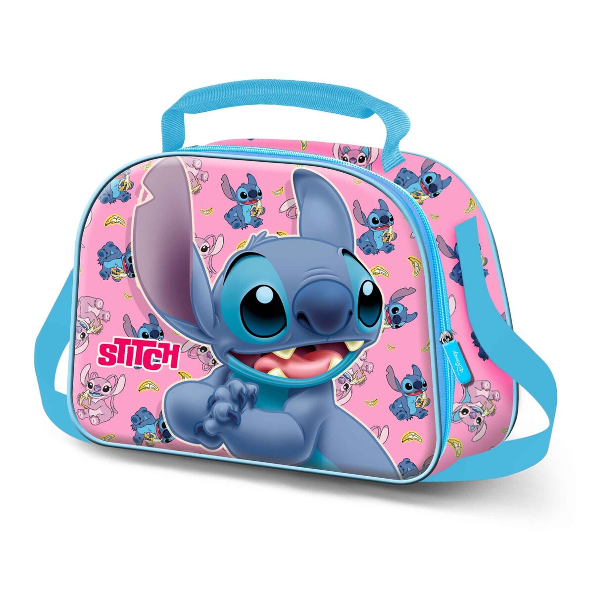 Bolsa portameriendas 3D sorpresa Stitch Disney