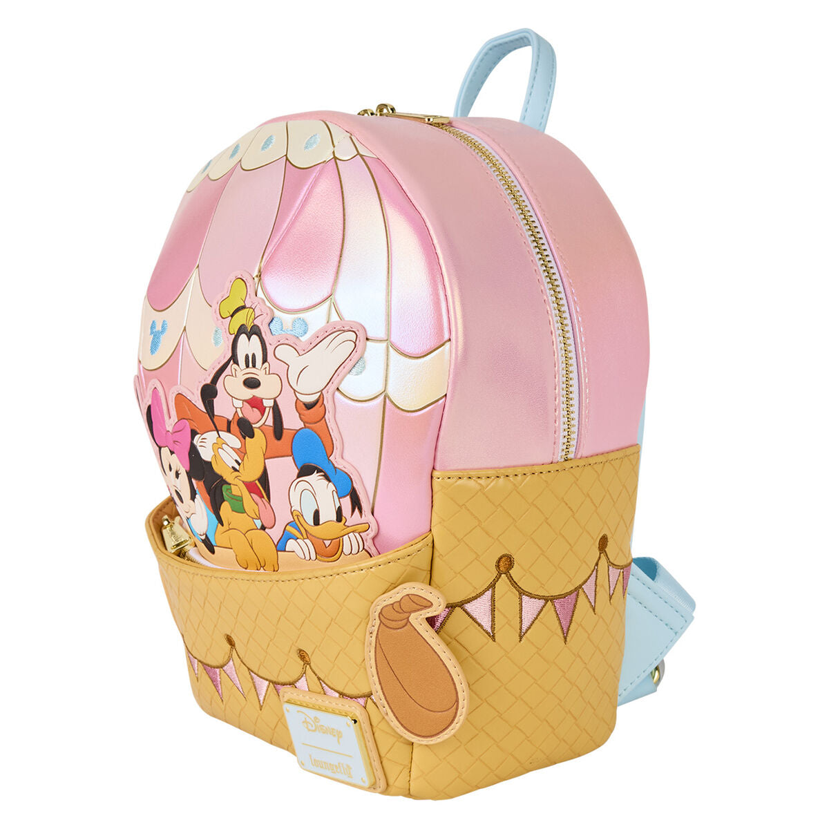 Mochila con forma de globo aerostático Mickey & Friends Disney Loungefly 26cm