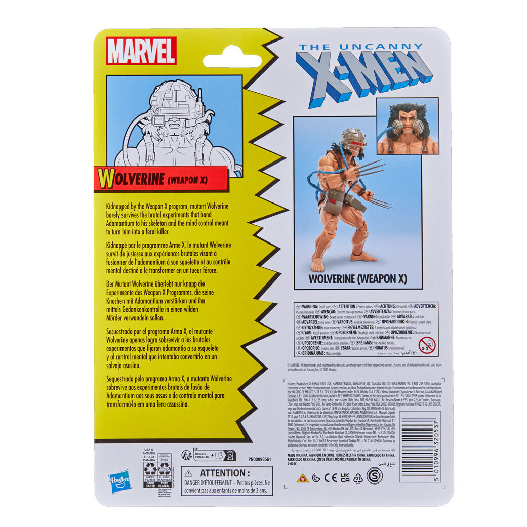 Figura Wolverine Weapon X X-Men Marvel Comics 15 cm - imagem 11