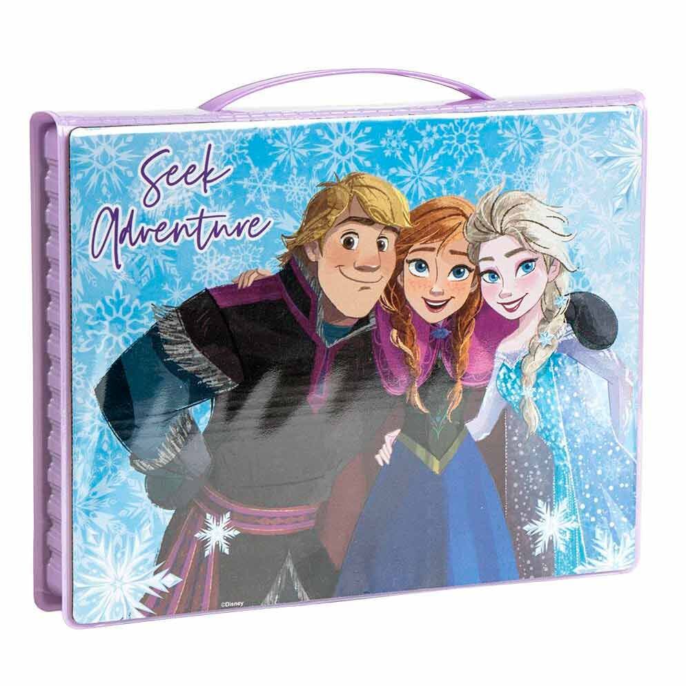 Set de papelería Disney Frozen, 52 piezas.