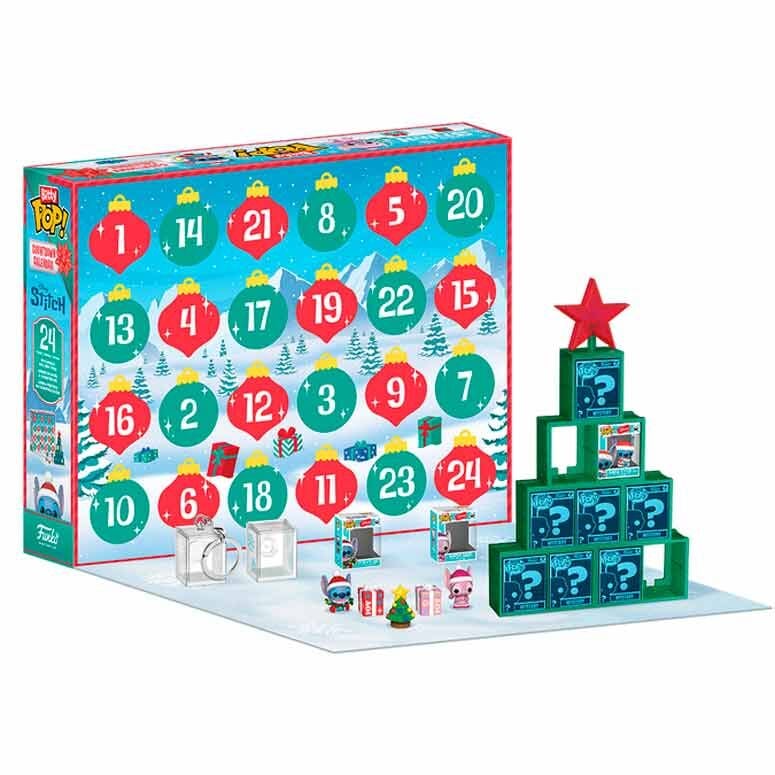 Calendário do Advento Funko Bitty POP! Disney Stitch – 24 Surpresas – vista adicional