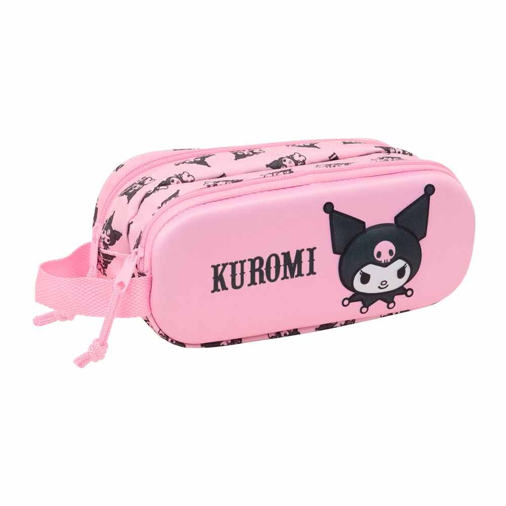 3D double pencil case Kuromi Hello Kitty