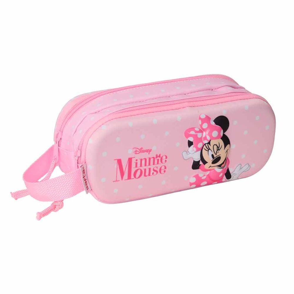 Estojo duplo 3D Minnie Disney