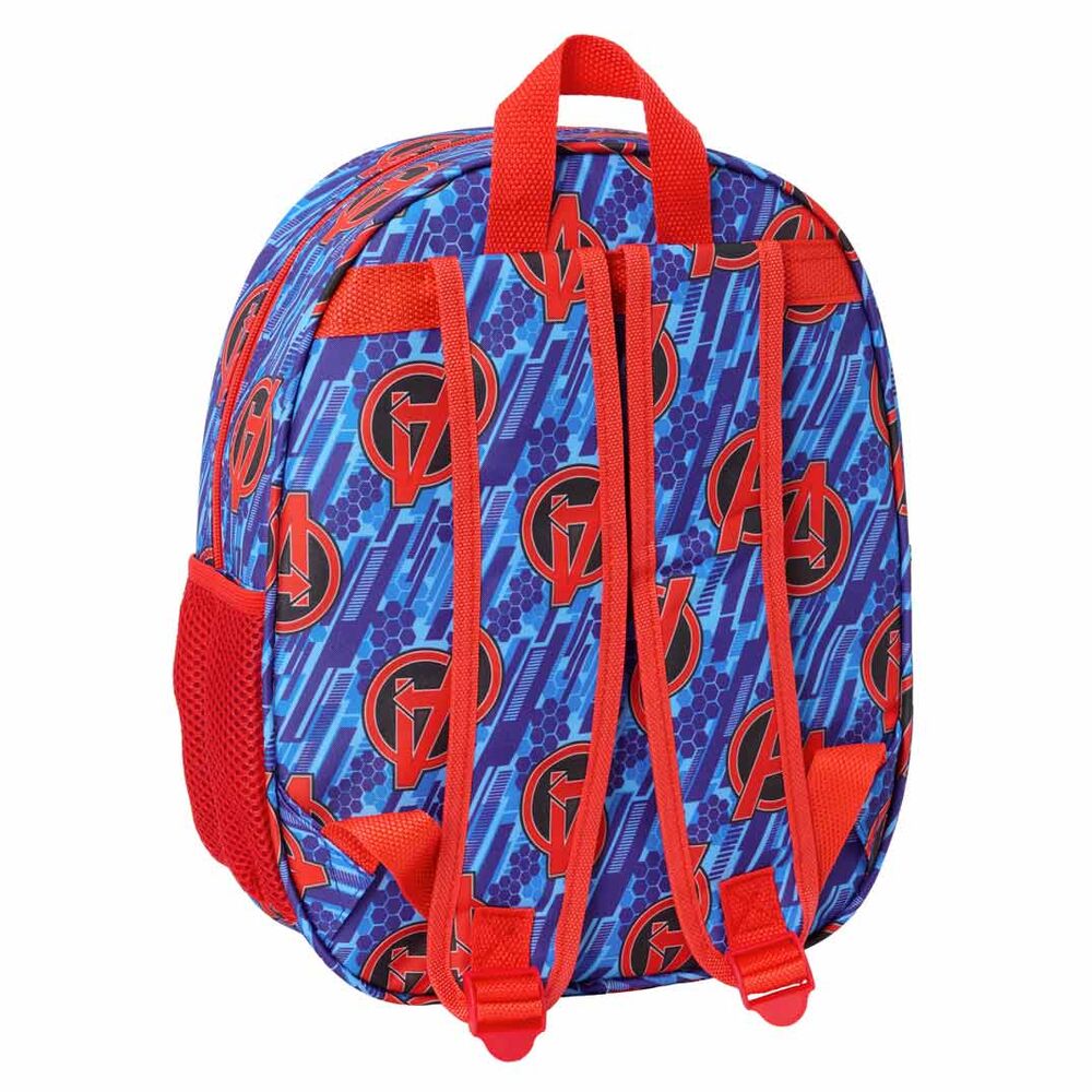 Mochila 3D Avengers Marvel 33cm