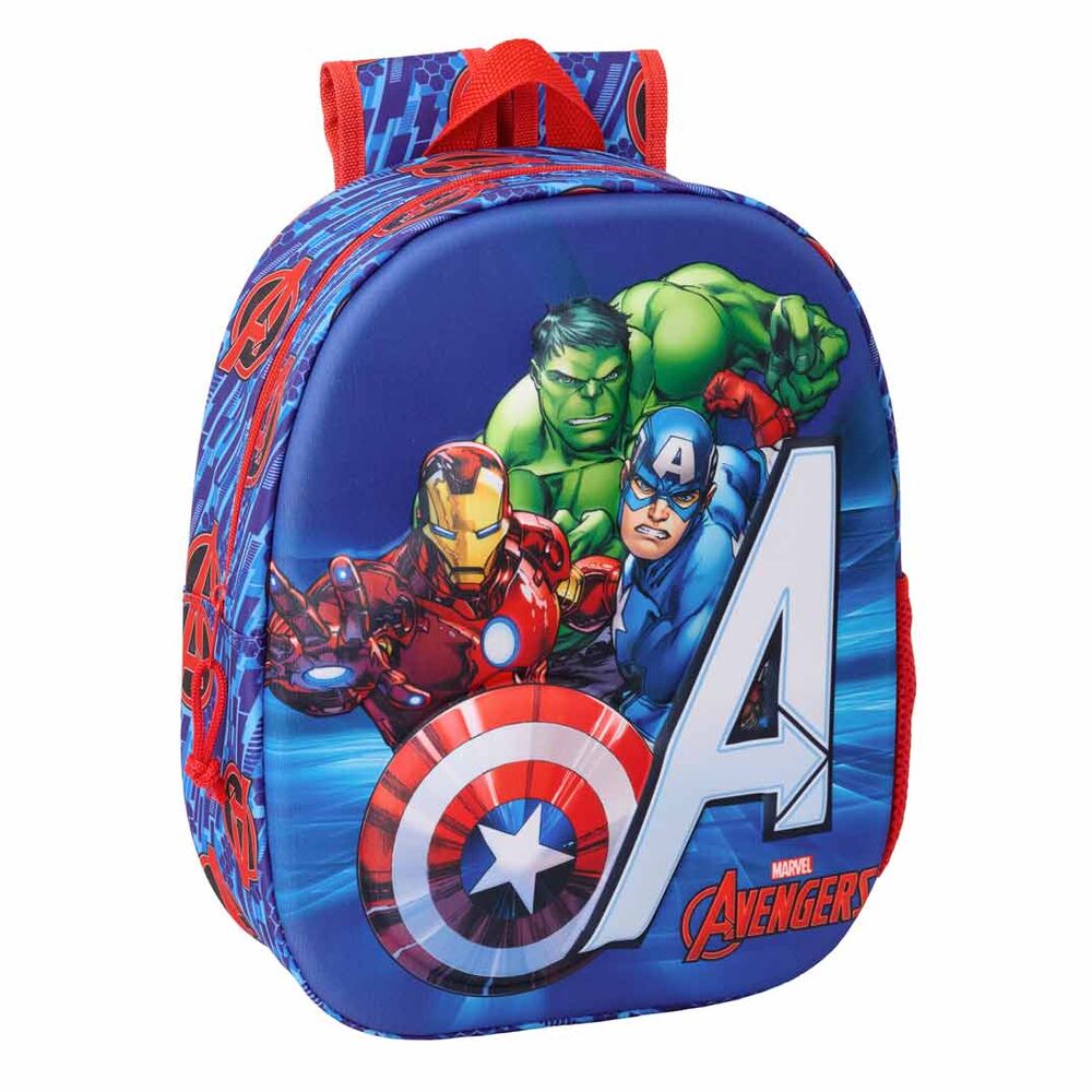 Mochila 3D Avengers Marvel 33cm