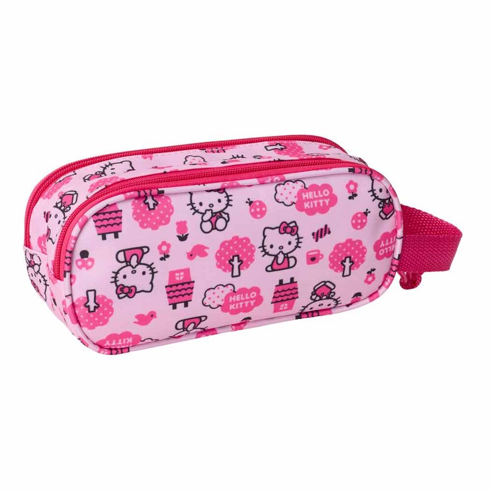 Estojo duplo 3D Hello Kitty