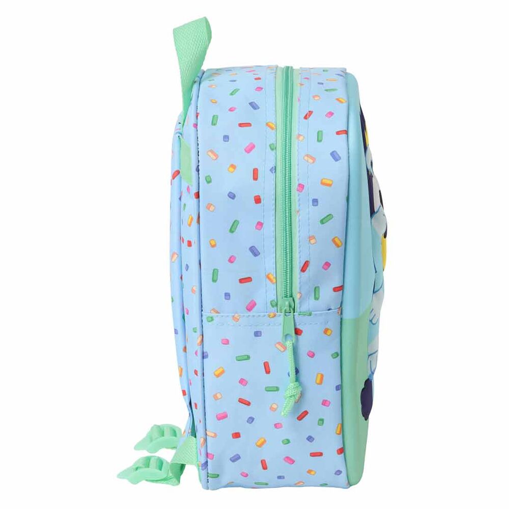 Mochila 3D Bluey 27cm