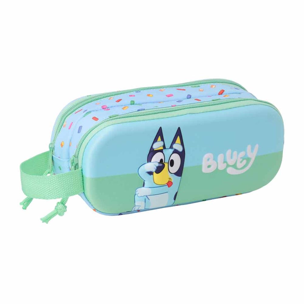 Estojo duplo 3D Bluey