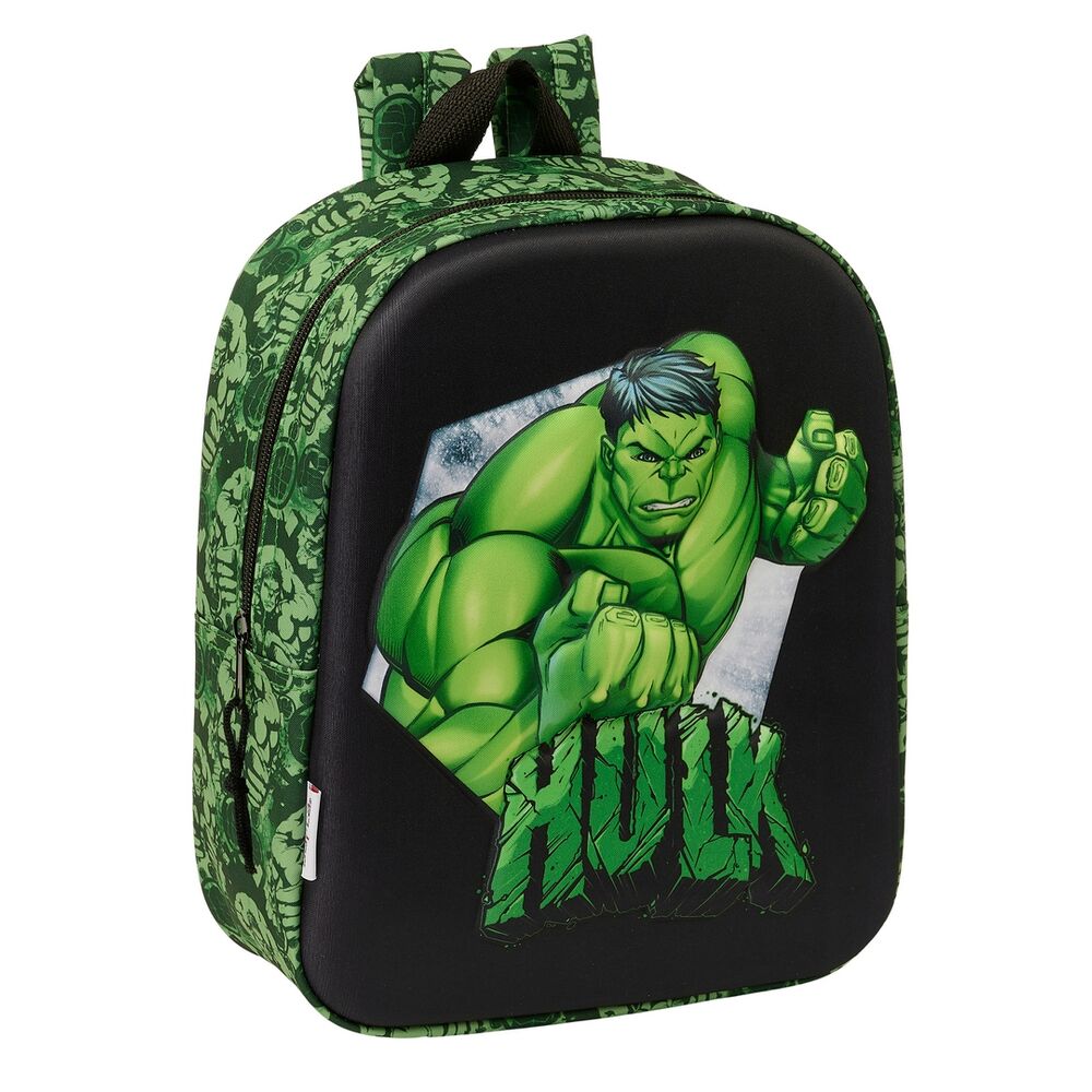 Mochila 3D Hulk Marvel 27cm