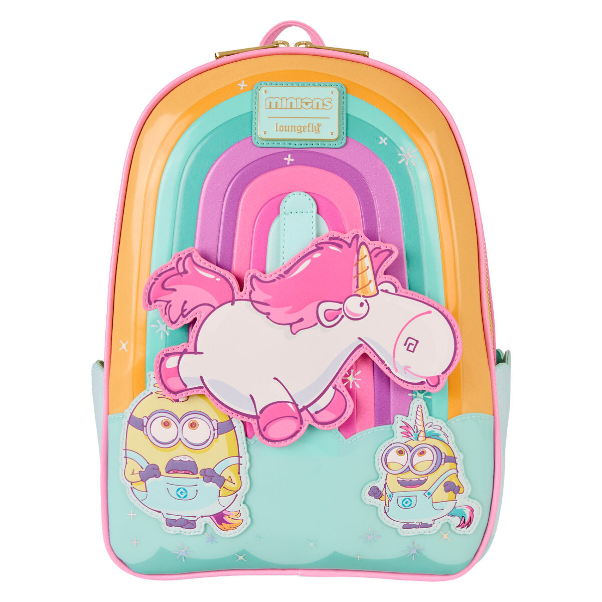 Loungefly Minions Fluffy Unicorn 30cm Backpack