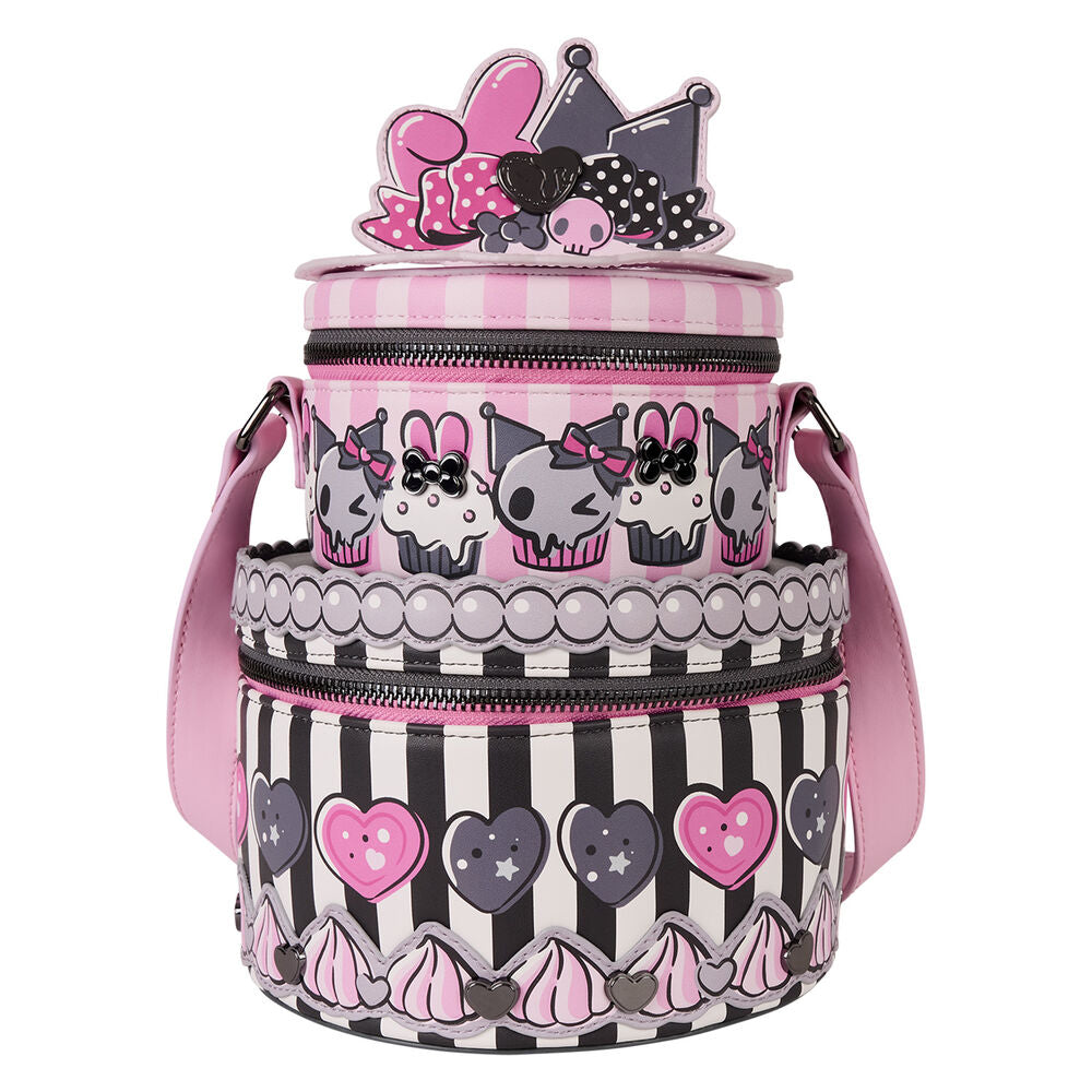 Bolsa de ombro My Melody and Kuromi Sanrio Loungefly