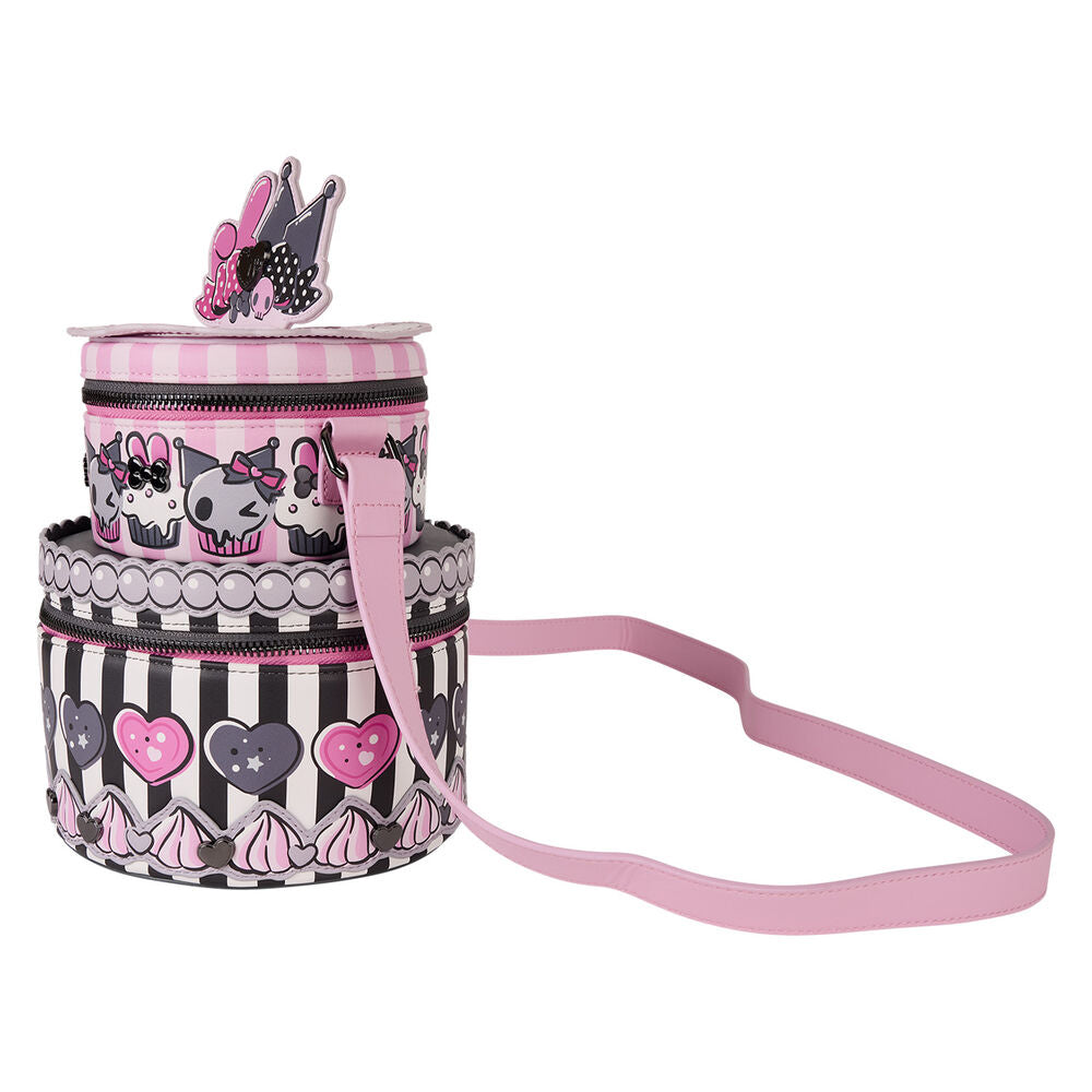 Bolsa de ombro My Melody and Kuromi Sanrio Loungefly