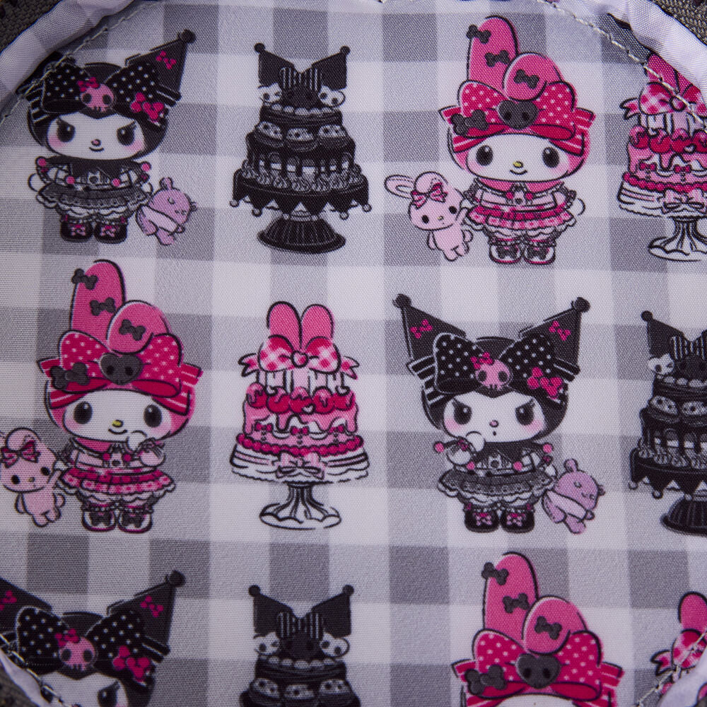 Bolsa de ombro My Melody and Kuromi Sanrio Loungefly