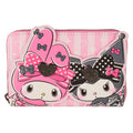 Carteira My Melody and Kuromi Sanrio Loungefly