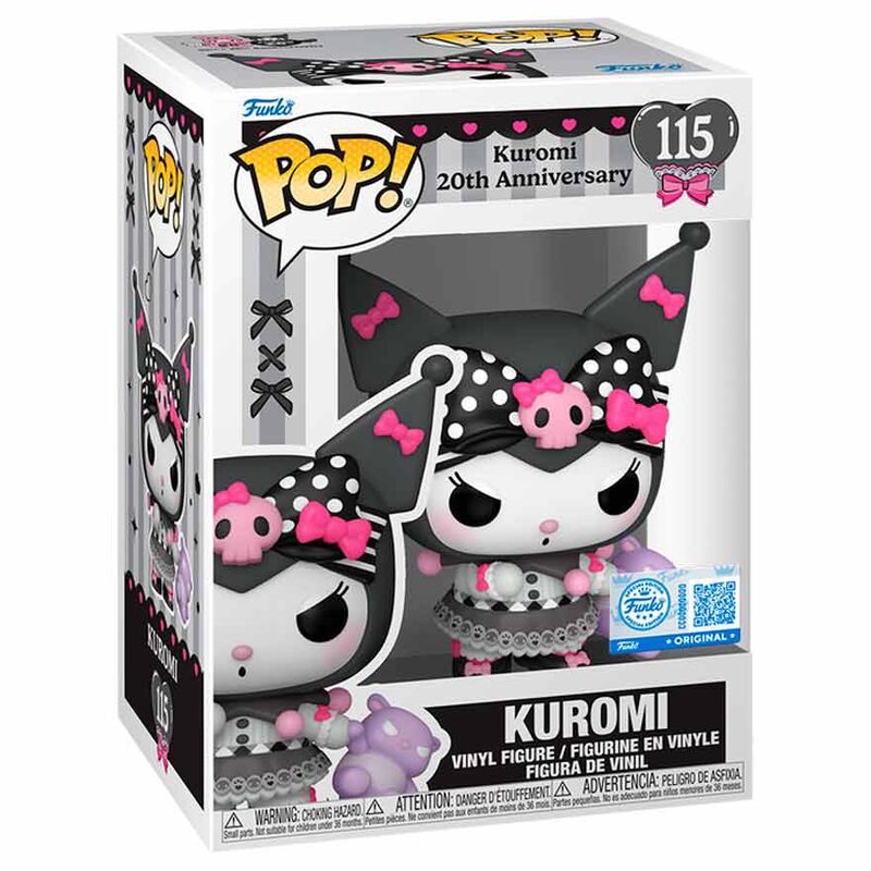 Figura POP! de Kuromi, exclusiva del 20.º aniversario de Kuromi
