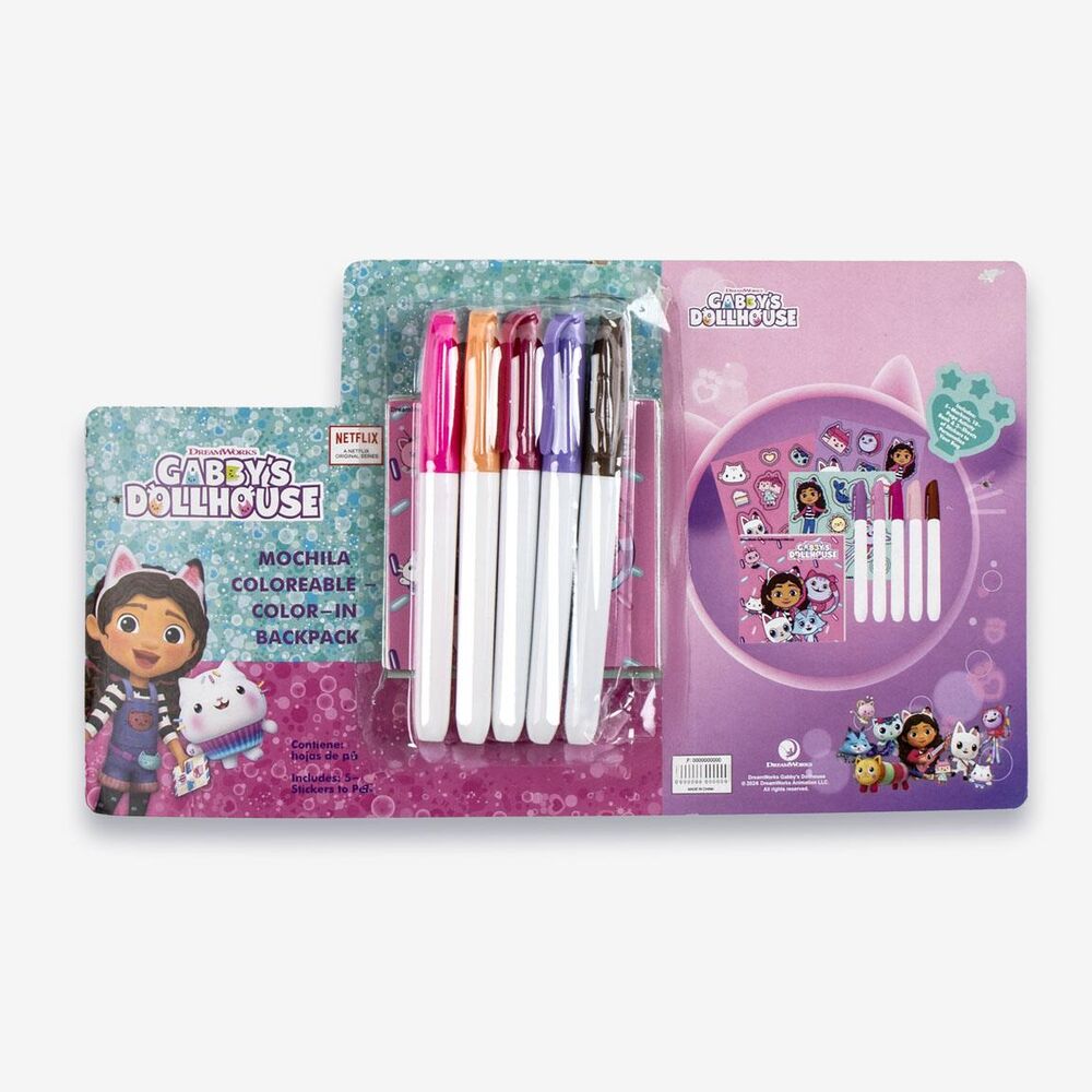 Set mochila DIY Gabby Dollhouse