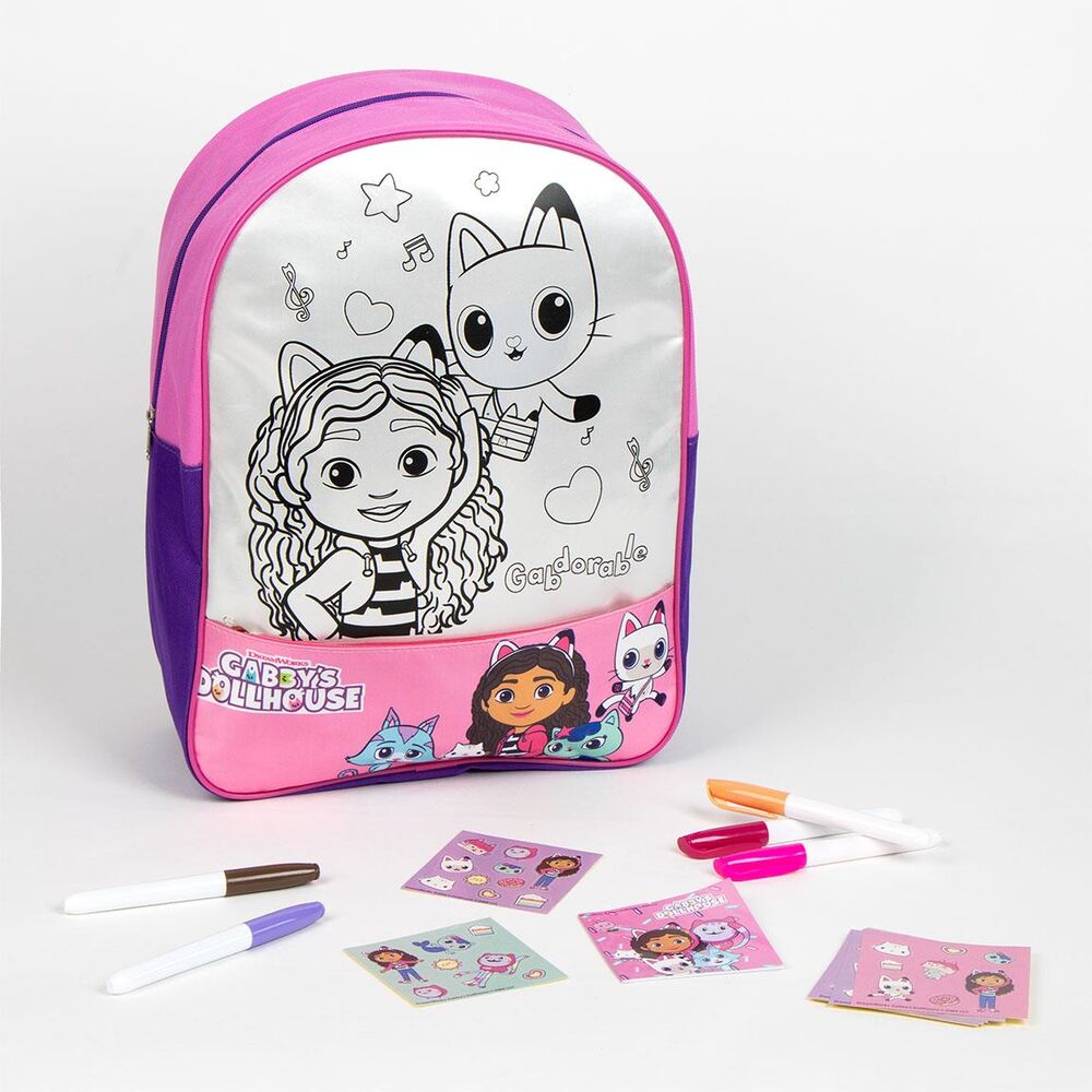 Set mochila DIY Gabby Dollhouse