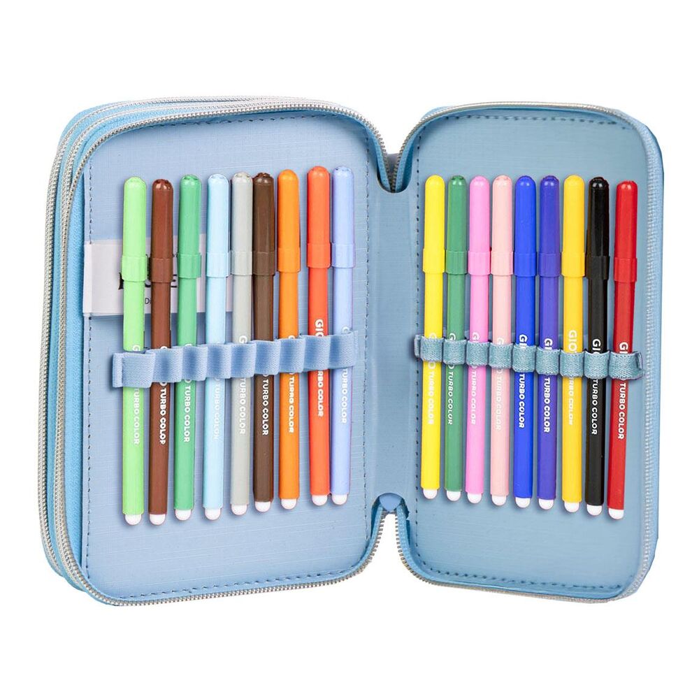 Estuche triple de lápices Frozen de Disney