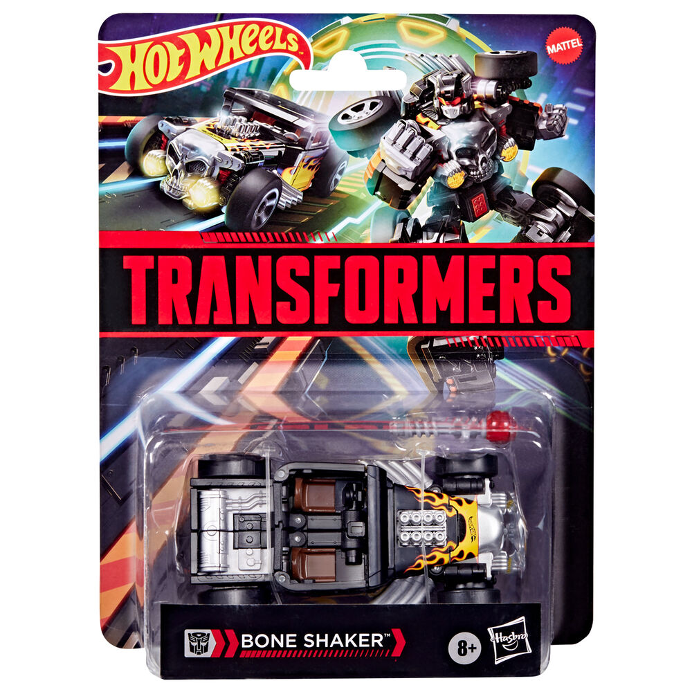 Carro Bone Shaker Transformers Hot Wheels - imagem 1