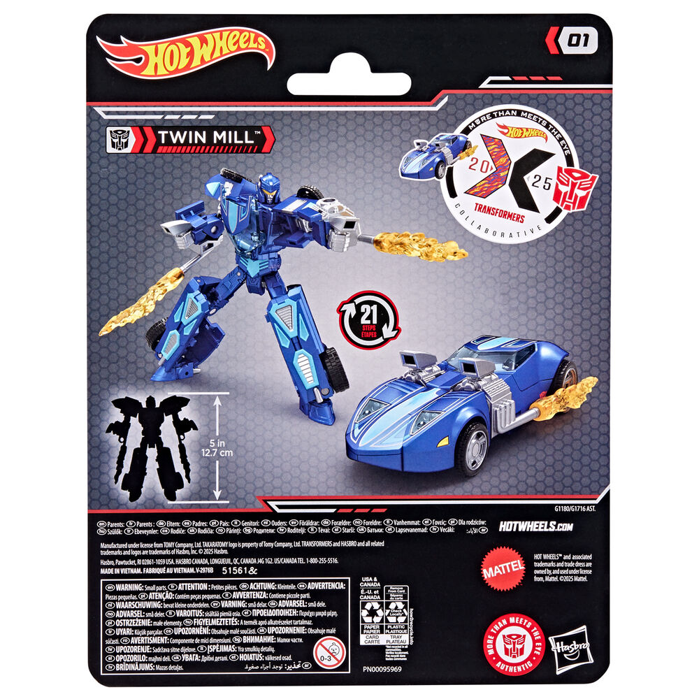 Carro Twin Mill Transformers Hot Wheels - imagem 4