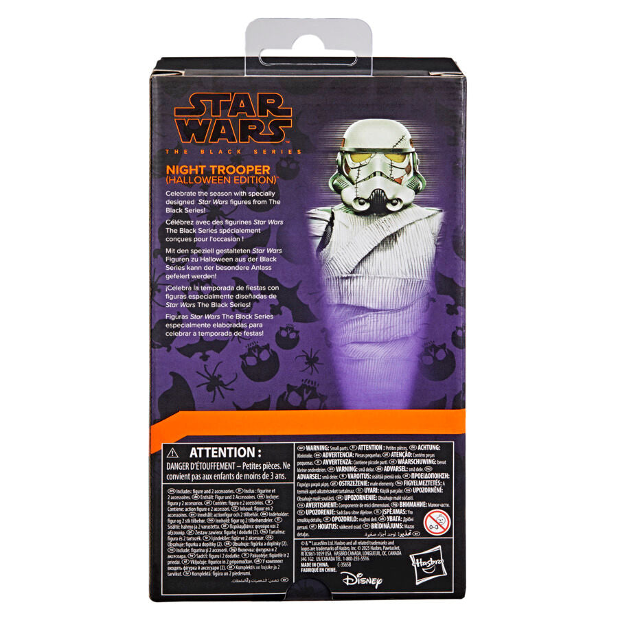 Figura premium Night Trooper Star Wars The Black Series 15 cm - imagem 5