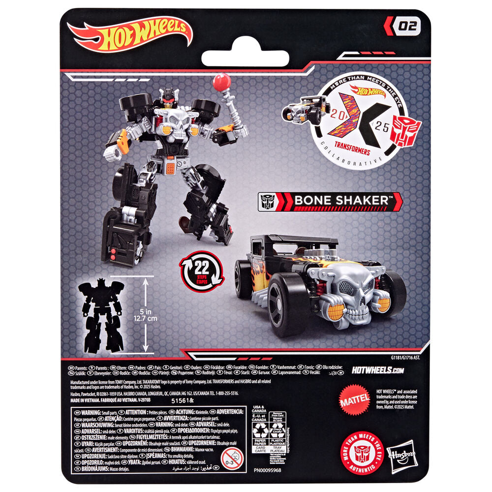 Carro Bone Shaker Transformers Hot Wheels - imagem 5