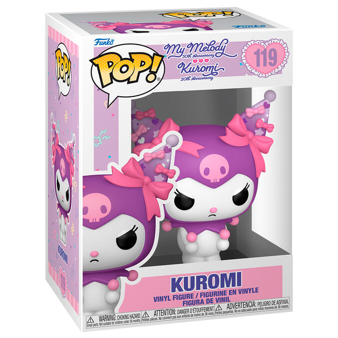 POP Figure Hello Kitty 20th Anniversary Kuromi Grumpy
