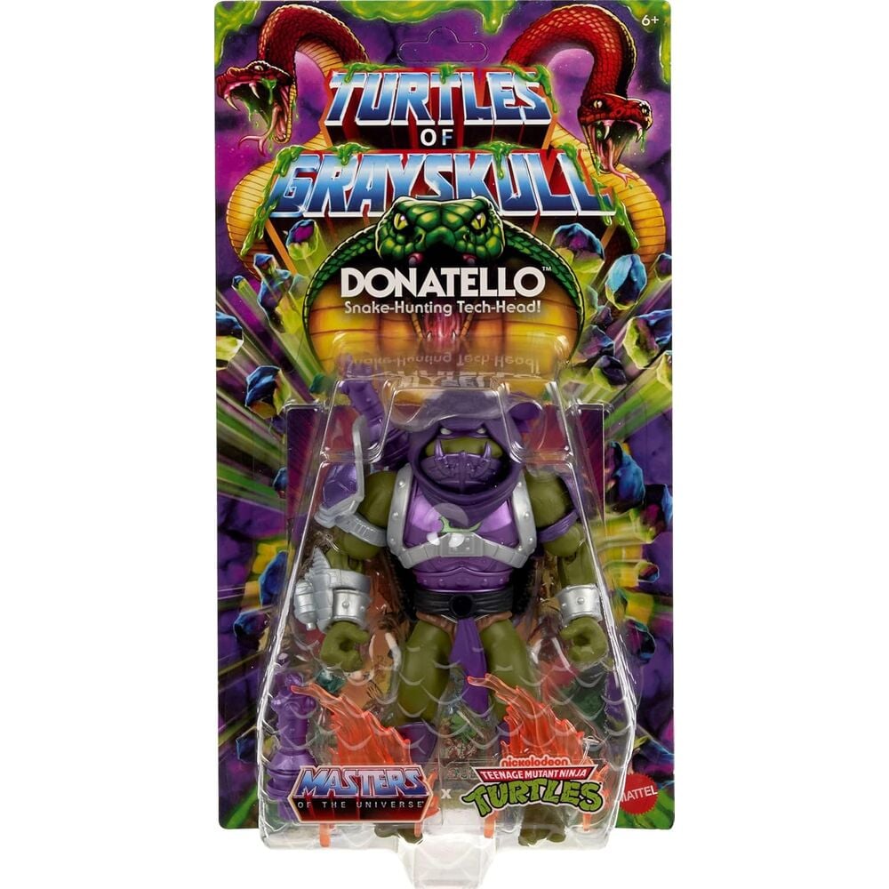 Figura Donatello Turtles of Grayskull Masters of the Universe 14 cm