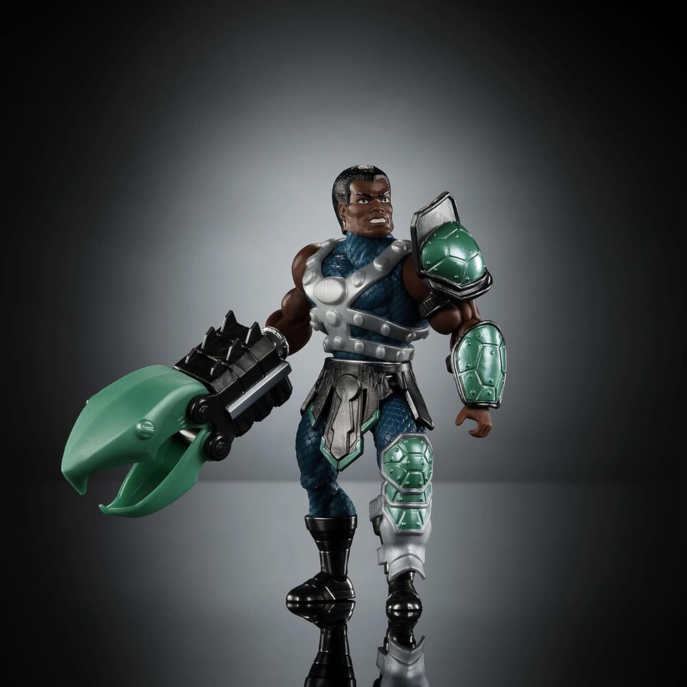 Figura Clamp Champ Turtles of Grayskull Masters of the Universe 14cm - imagem 3
