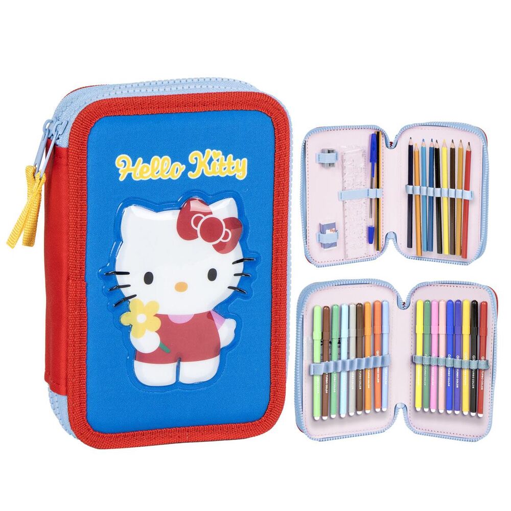 Estojo duplo Hello Kitty