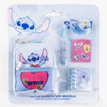 Conjunto de artigos de papelaria em miniatura da Stitch Disney