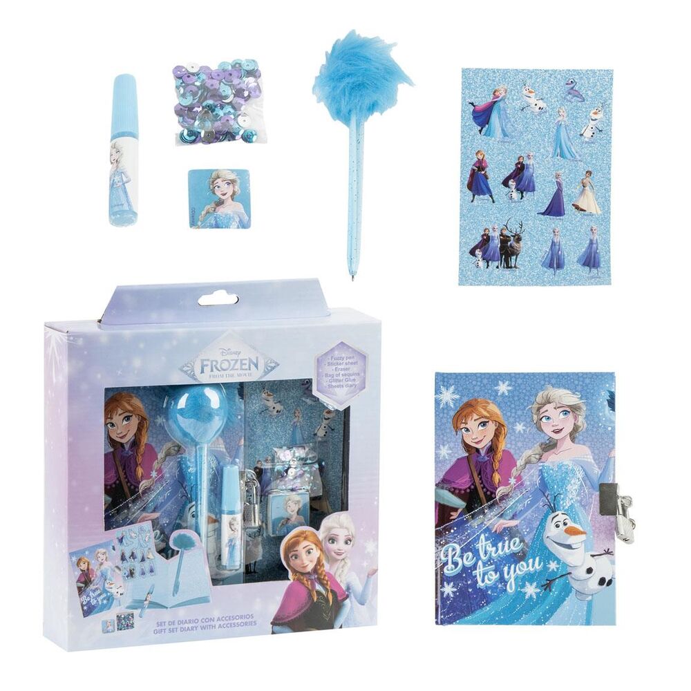 Conjunto Diario Frozen Disney