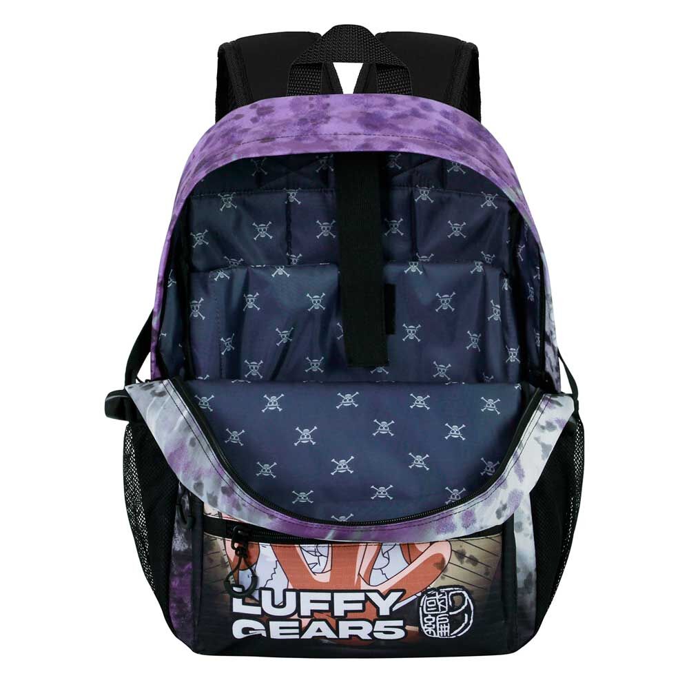 Mochila Luffy Gear 5 One Piece 44cm adaptável
