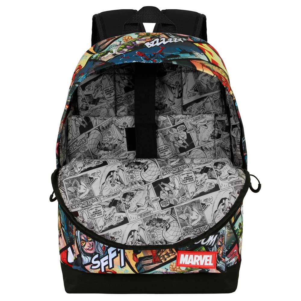 Mochila Panels Spiderman Marvel 44cm adaptável