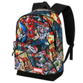 Mochila Panels Spiderman Marvel 44cm adaptável