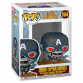 Figura POP de Marvel - Capitán América de Marvel Zombies