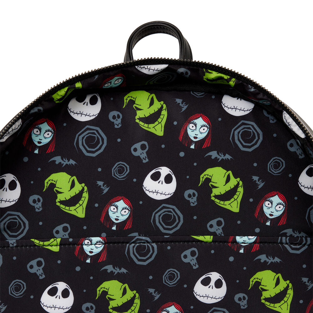 Mochila Jack Skellington O Estranho Mundo de Jack Disney Loungefly 40cm