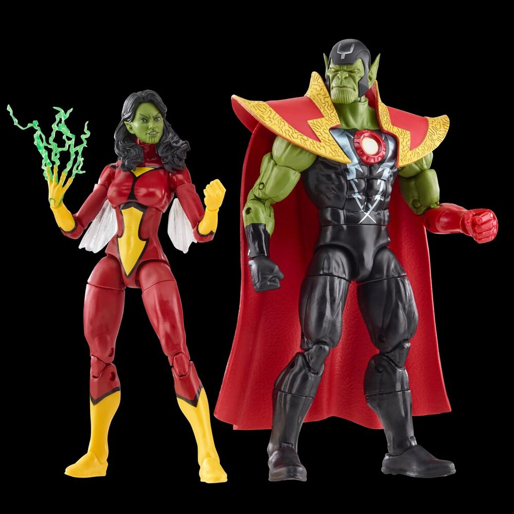 Figuras Skrull Queen & Super Skrull Beyond Earth Mightiest Avengers Avengers Marvel 15 cm - imagem 5